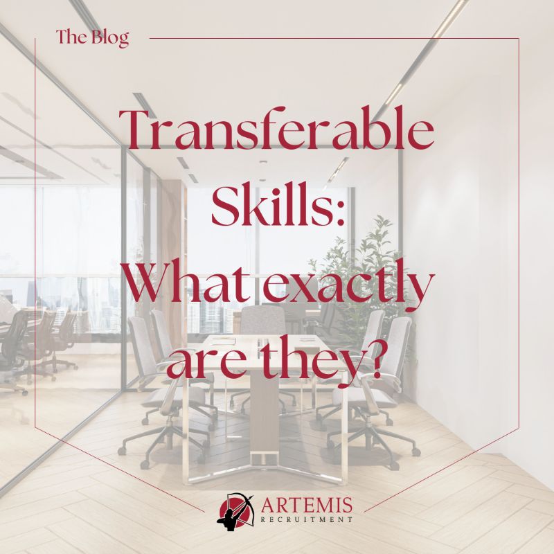 Transferable skills: What exactly are they? news item at Artemis Recruitment Consultants